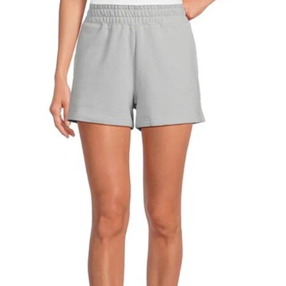 Le' AL.X Soft Organic Cotton Knit High Rise Cargo Coordinating Sweat Shorts